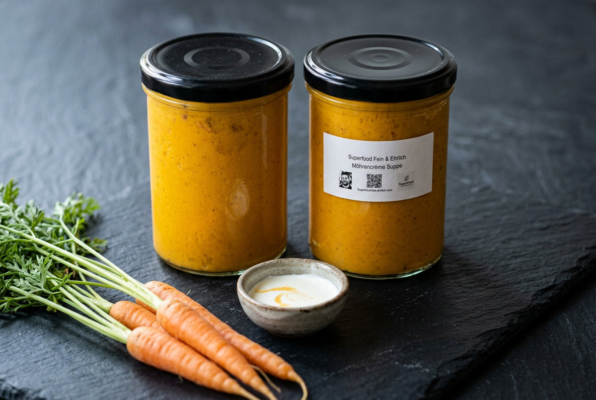 Cremige Möhren-Suppe – Sonnensüß, Samtig & Vollmundig