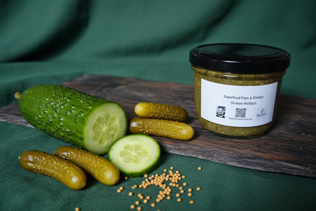 Gurken Relish – Die knackig-würzige Alleskönner-Sauce