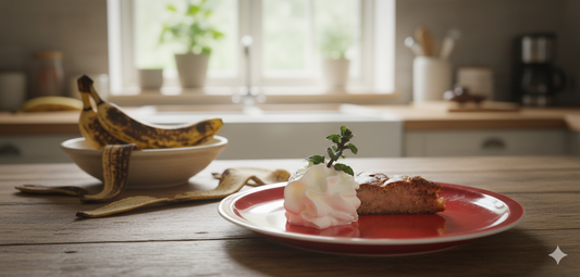 🍌 Süße Rettung: Dein unwiderstehlicher Saftiger Bananenkuchen ohne Zucker zur Lebensmittelrettung