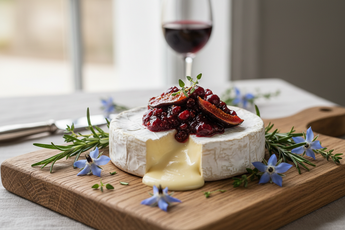 Der ultimative Allrounder: Mehrfrucht-Chutney trifft Ofen-Camembert