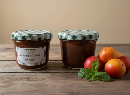 💛 Mirabelle-Minze-Marmelade: Sommerfrische mit überraschender Eleganz