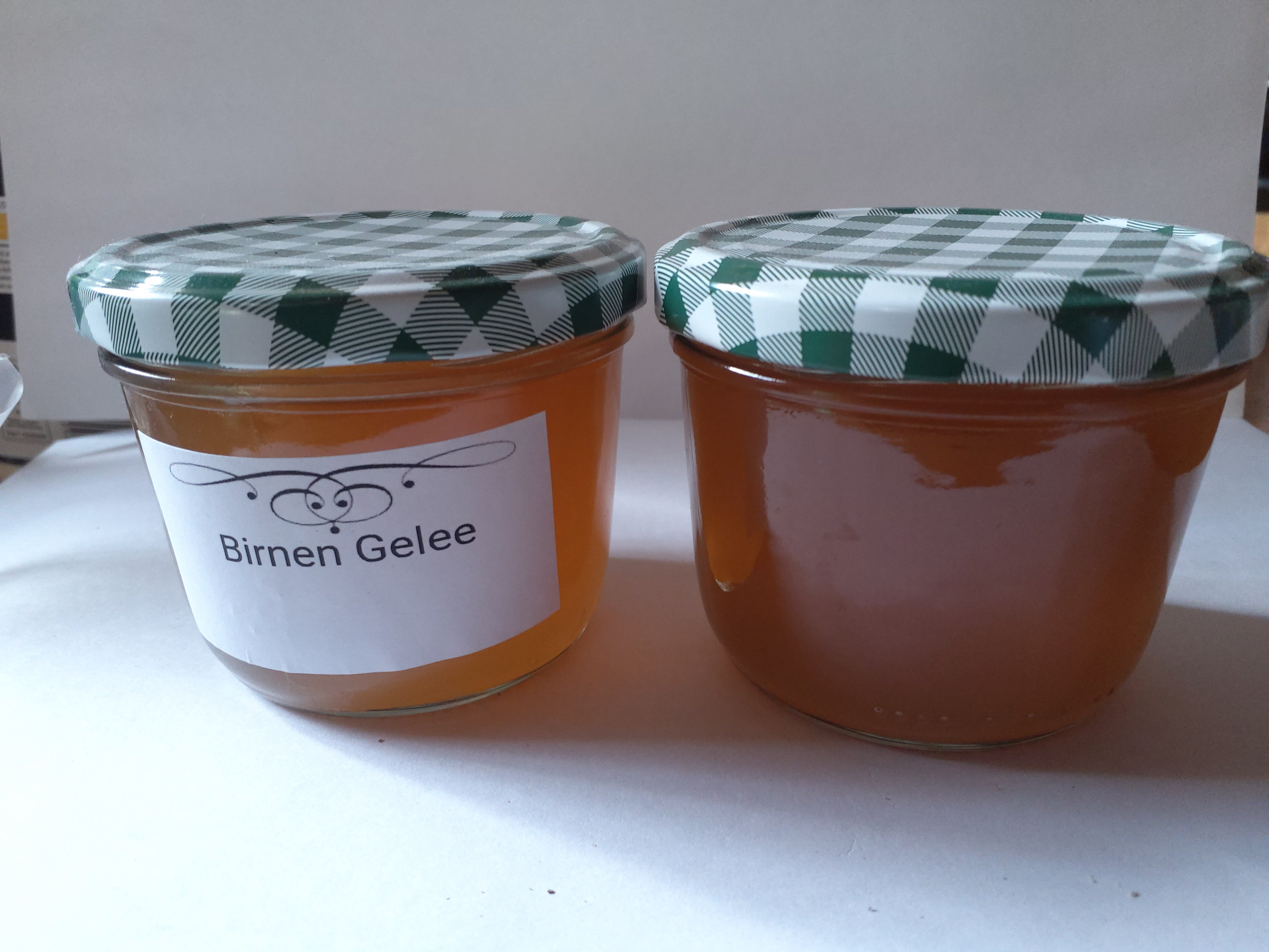 Birnen Gelee