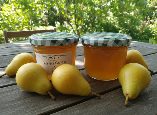 🍐 Birnen-Gelee: Zarte Süße und natürliche Eleganz