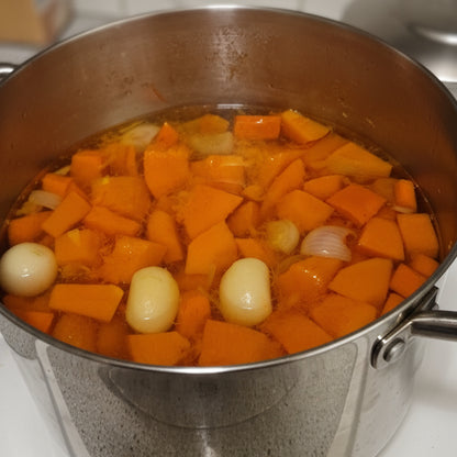 🥣 Kürbis-Kokos-Suppe vegan | Cremiger Hokkaido aus dem Glas | Superfood – fein & ehrlich 435 g