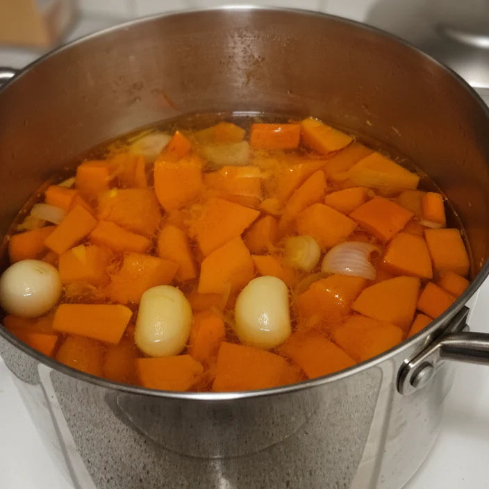 🥣Hokkaido Kürbissuppe vegan | Samtig & Regional | Superfood – fein & ehrlich