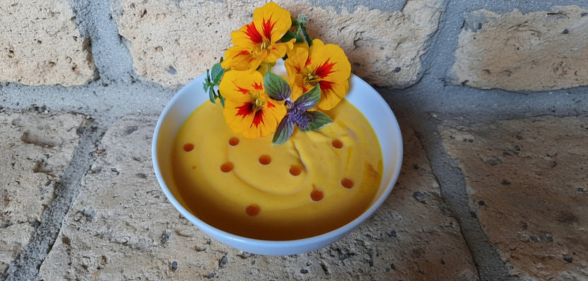 🥣Hokkaido Kürbissuppe vegan | Samtig & Regional | Superfood – fein & ehrlich