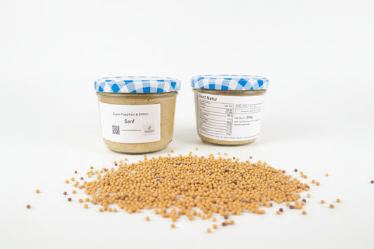 Senf Natur pur
Natur Senf ohne Zusätze
Klassischer Senf handgemacht
Senf aus reiner Senfsaat
Feinkost Senf natur
Senf Manufaktur Qualität
Hausgemachter Senf kaufen
Premium Senf im Glas
Senf ohne Zuckerzusatz
Natürlicher Senf Feinkost
Senf pur für Feinschmecker
Würziger Senf naturbelassen
Senf Spezialität klassisch
Regionaler Senf im Glas
Senf pur online kaufen