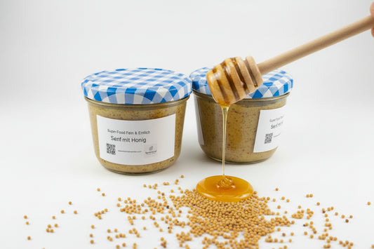 Honig Senf Manufaktur
Honig-Senf handgemacht
Gourmet Honigsenf
Feinkost Honig Senf
Premium Honigsenf im Glas
Honig-Senf Spezialität
Senf mit Honig kaufen
Honigsenf für Feinschmecker
Senf Geschenkset Gourmet
Süß-scharfer Senf Premium
Honig-Senf ohne Zusatzstoffe
Senf Manufaktur Qualität
Delikatessen Honigsenf
Honig-Senf für Marinaden
Honig-Senf online kaufen