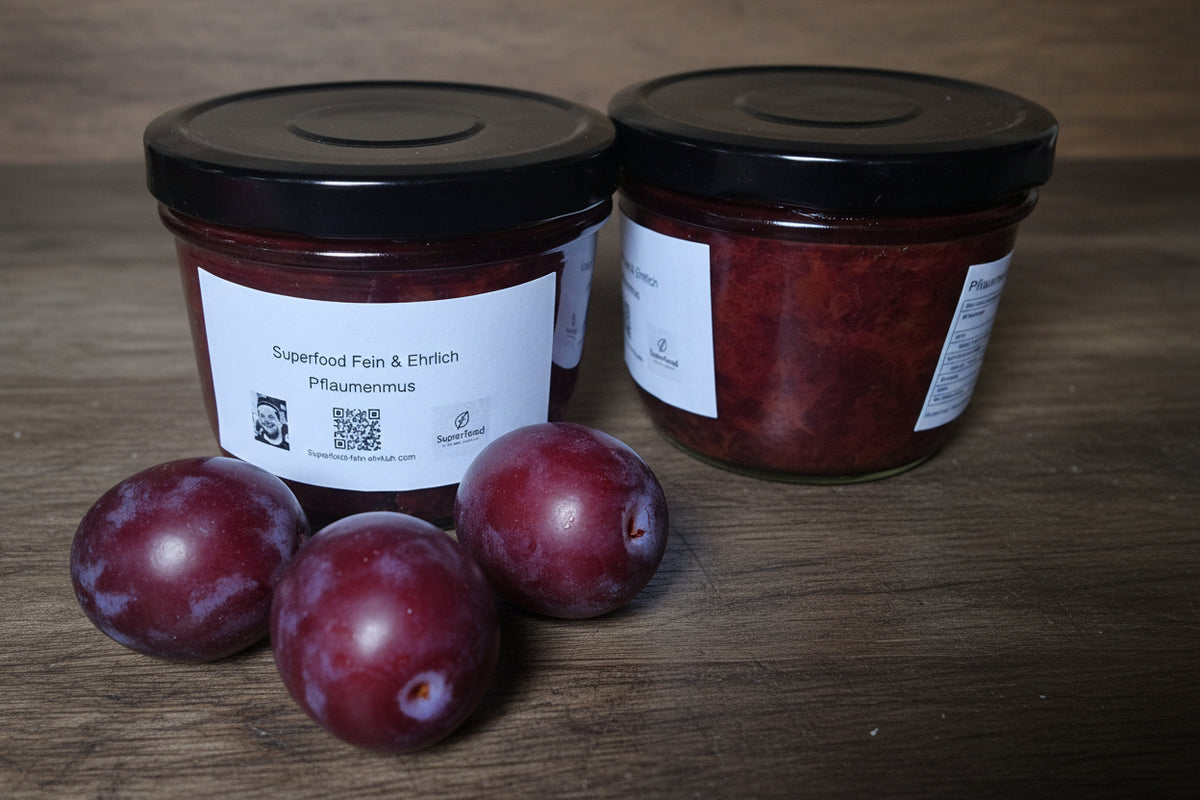 Aromatisches Pflaumenmus: Traditional Eingekocht nach Mamas Rezeptur