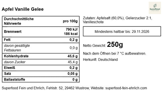 🍏 Apfel-Vanille-Gelee: Herbstliche Eleganz in Samt