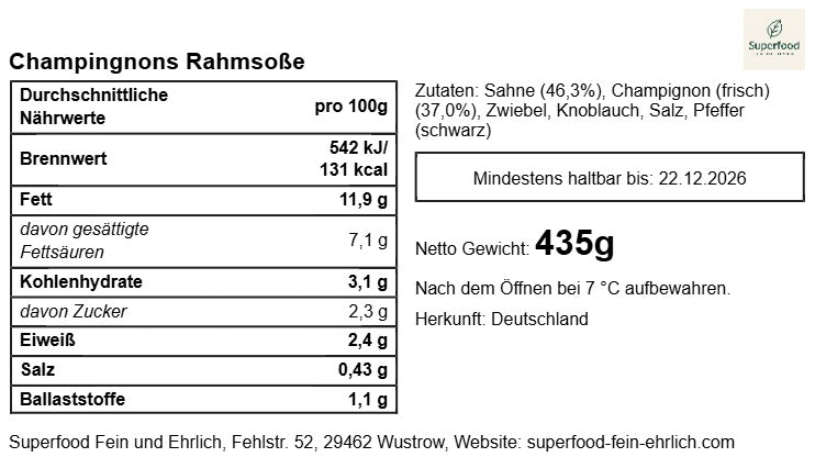 🍄 Champignonrahmsoße: Der heimische Klassiker