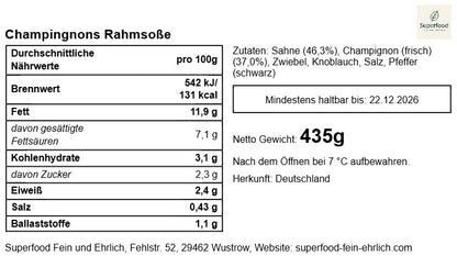 🍄 Champignonrahmsoße: Der heimische Klassiker