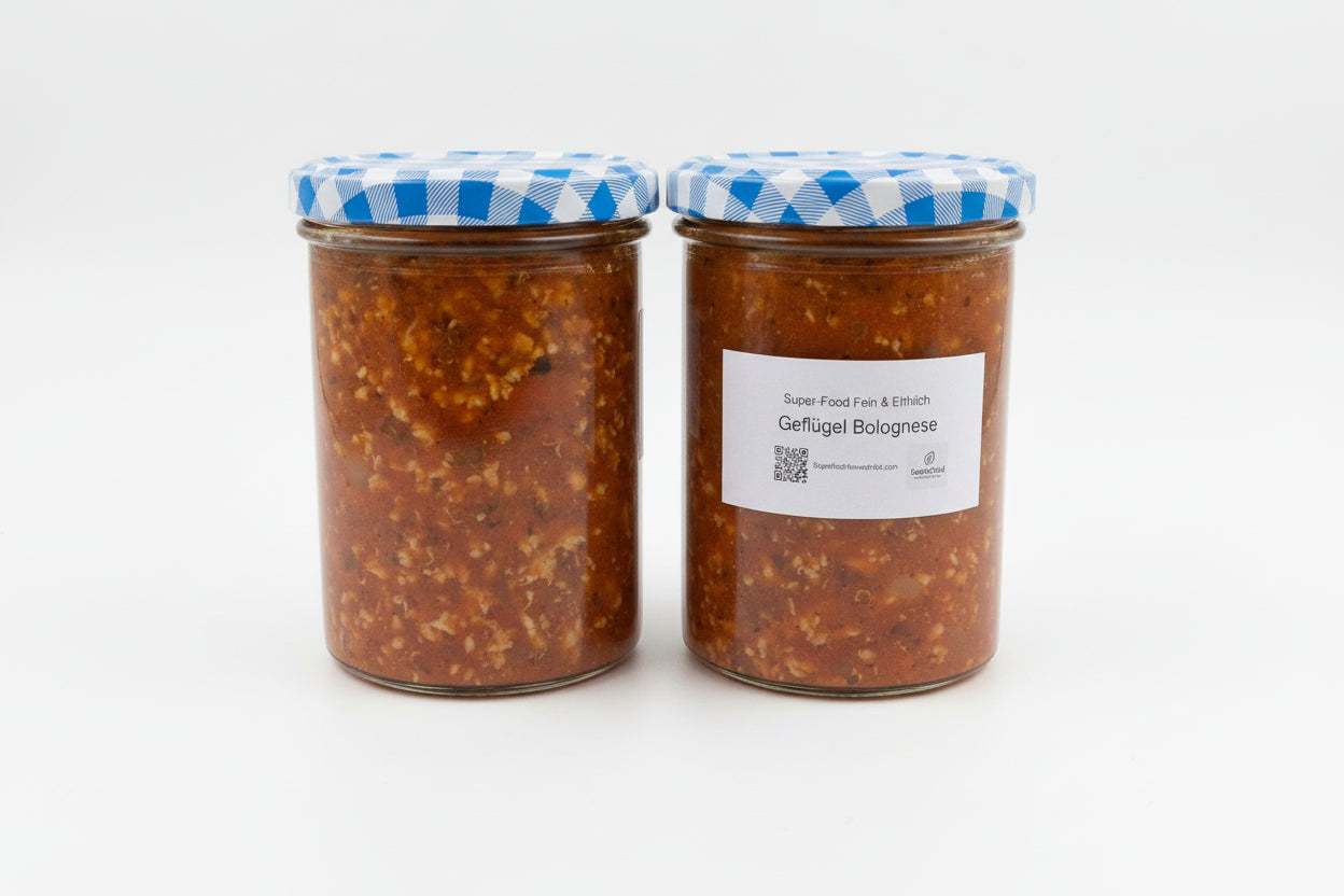 Hähnchen Bolognese im Glas – Ehrlich, Handgemacht & Proteinreich