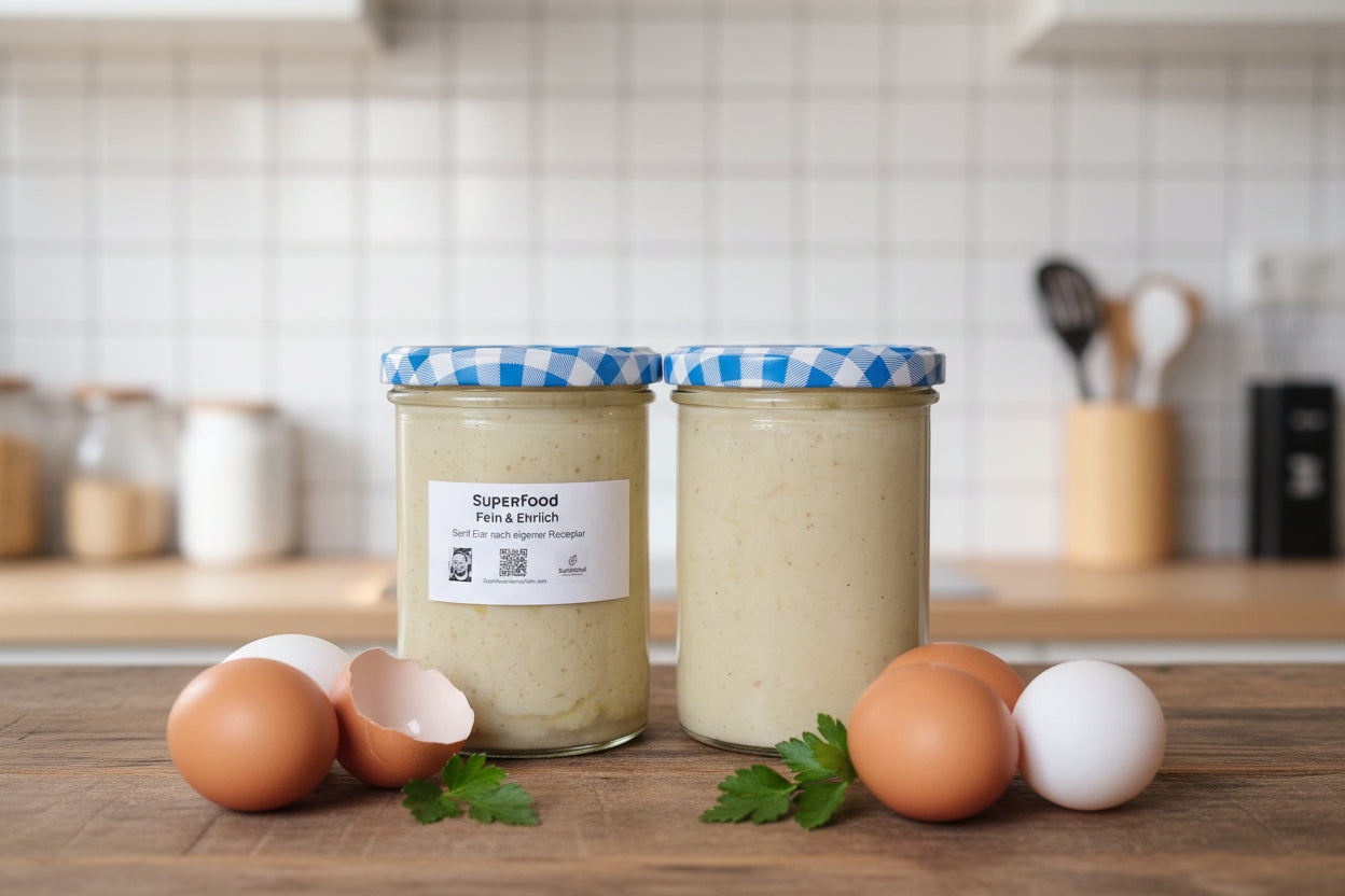 Wie bei Oma: Herzhafte Senfeier in cremiger Sauce