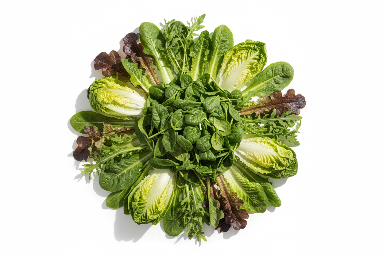 nur verscheidenen Blattsalate