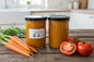 Sonniger Genuss im Löffeltakt: Fruchtige Möhren-Tomaten-Cremesuppe