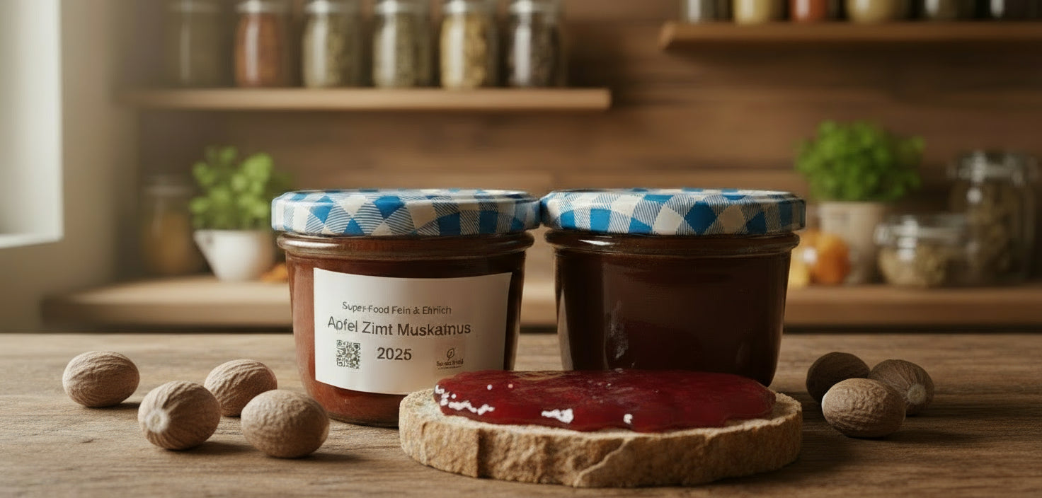 Apfel Zimt Muskatnuss Gelee

Winter Gelee

Apfelgelee mit Gewürzen

Weihnachtlicher Brotaufstrich

Feinkost Gelee

Hausgemachtes Gelee

Apfel Zimt Aufstrich

Muskatnuss Gelee

Fruchtgelee im Glas

Winterlicher Aufstrich

Manufaktur Gelee

Natürlicher Fruchtaufstrich

Gelee ohne Zusatzstoffe
